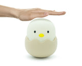 D2 Eggshell Chicken Silicone Pat Lamp USB Night Light Nursing Light Tumbler Cartoon Egg Children Led Table Lamp Decoration Home