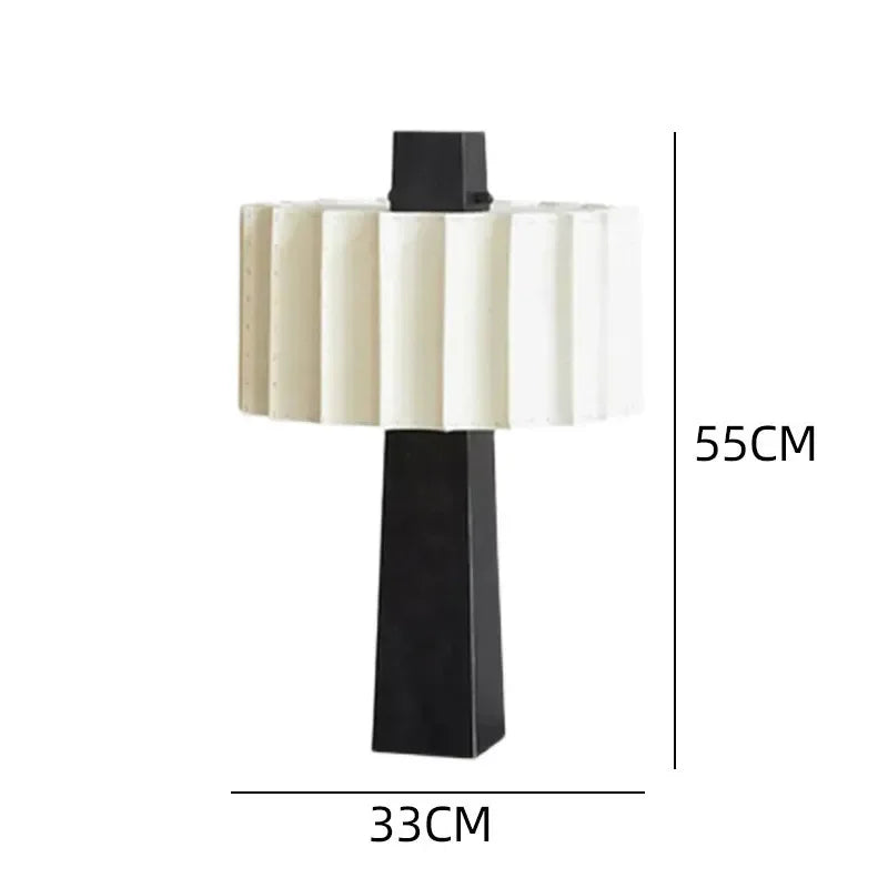 Living Room Table Lamp Designer Scandinavian Minimalist Creative Bedroom Bedside Lamp Study Black Vertical Lamp table light