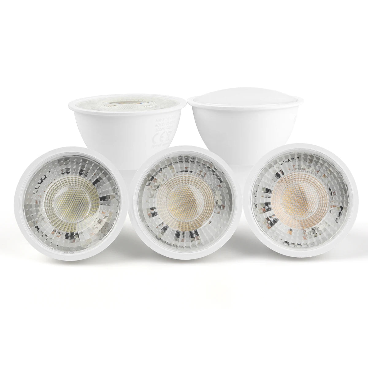 5PCS/LOT LED low voltage spotlight GU5.3 AC DC 12V high brightness warm white light MR16 3W-7W can replace 20W 50W halogen lamp