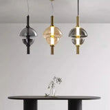 Modern Creative Glass LED Pendant Light - Minimalist Hanging Lamp for Restaurant