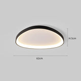 Nordic Minimalist LED Ceiling Light - Dimmable Chandelier for Living Room