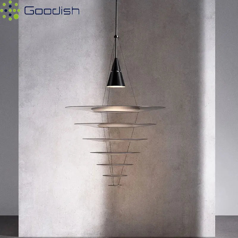 Denmark Louis Poulsen Enigma Pendant Lights Acrylic Slice Ripple Art Creative Lamps for Living Room Home Decoration Chandeliers