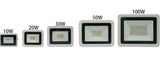 LED Flood Light 10W 20W 30W 50W 100W AC 220V Reflector Spotlight Street Light Wall Lamp IP68 Waterproof Outdoor Garden Lighting