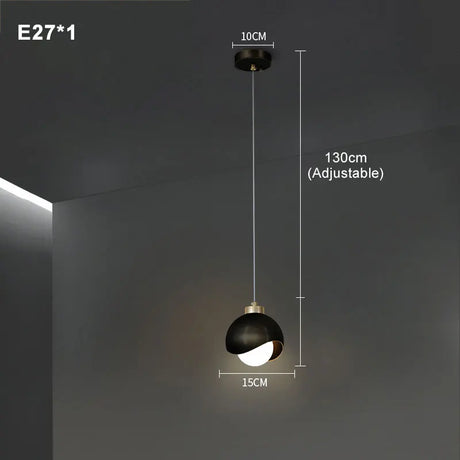 Nordic Luxury Crystal LED Chandelier Double Head Long Line Hanging Lamp For Home Decors Restaurant Bar Bedroom Pendant Lights
