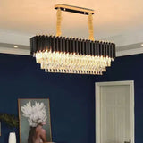 Home Appliance Crystal Ceiling Chandelier Luxury Dining Room Pendant Lamp Modern New Living Room Decor LED Bedroom Hanging Light