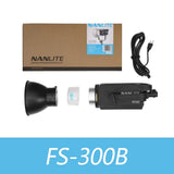 FS-300B 300W Bi-Color LED Video Light - 2700K-6500K Studio Spotlight