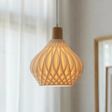 Bamboo Pendant Lamp Hanging Lamp Handmade Rattan Chandelier Fixture Restaurant Dining Room Indoor Lighting AC85-260V