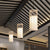 Modern Pendant Light ,Hanging Fixture , Hand-Woven Luminaires Chandelier for Living Room Balcony Dining Room Restaurant Decors