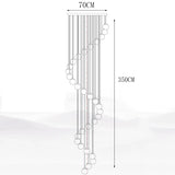 Modern Stair chandelier Pendant lights indoor lighting Ceiling lamp hanging light led Chandeliers for living room indoor lightin