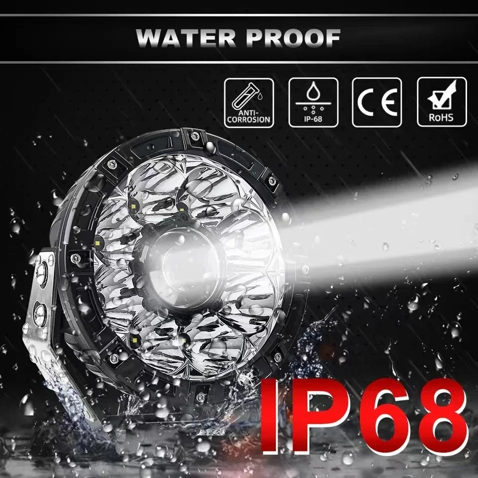 Led Spotlights For Truck Led Laser for Street Vehicles LED Search Light 12V Work Driving Off Road Boat Truck Accessories 4x4