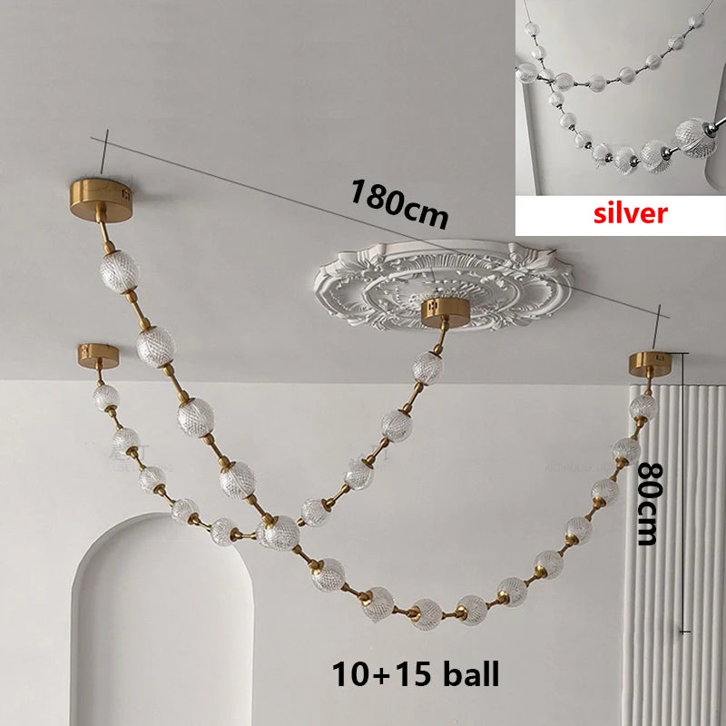 Nordic home decor dining room Pendant lamp lights indoor lighting stair lamp hanging light chandelier lamps for living room