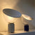 Italy floss Radar table lamp Aluminum Glass Shade LED Desk Light For bedroom bedside Study living room High-end decors lighting