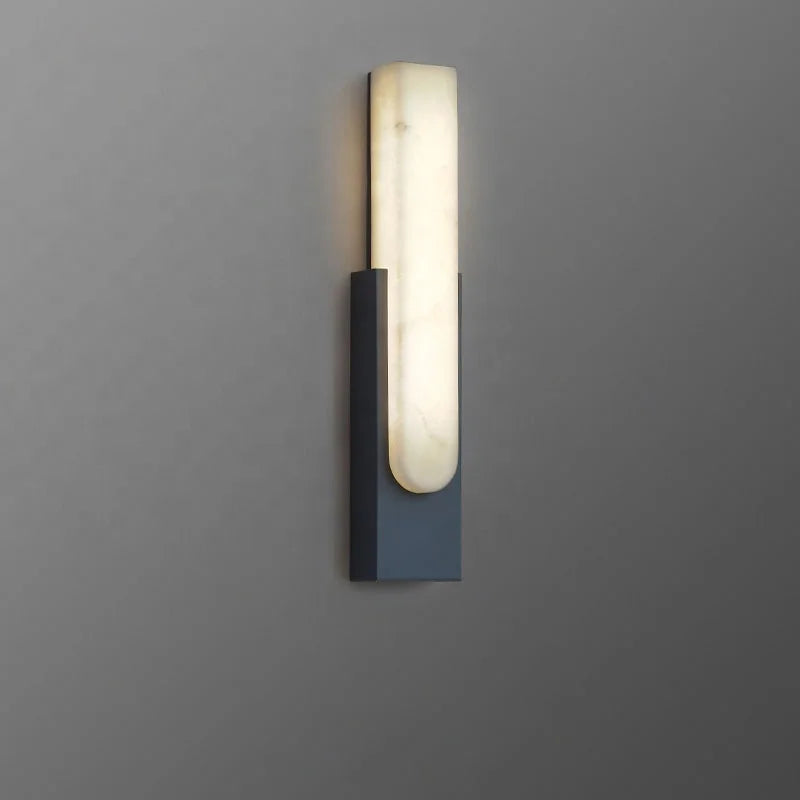 Nordic modern bedroom bedside wall mounted  Fixture sconces lamps led marble simple creative grey metal home decors wall light