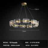 2025 New Creative Crystal Chandelier Modern Luxury Living Room Restaurant Pendant Light Irregular Luster Bar Table Hanging Lamps