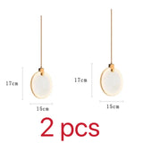 Modern Marble Pendant Lamp Living Room Bedroom Bedside Dining Room Staircase Kitchen LED Decoration Lights Hanging Lighting Home