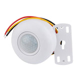 AC 220V 50Hz PIR Infrared Motion Automatic Sensor Detector Smart IR Light Switch Human Body Induction Indoor Outdoor Lamp