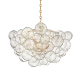 Minimalist Glass Pendant Light Modern Ball Chandelier for Living Dining Room Restaurant Home Decor Indoor Lighting Hanging Lamp