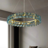 Modern Glass Design Creative Chandelier - Luxury Suspension Light for Living Room