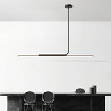 Nordic Minimalist LED Pendant Lights Hanging Wire Line Lamp For Dining Table Living Room Kitchen Restaurant Home Indoor Lighting