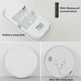 15W/20W Outdoor LED Wall Lamp (AC220V) - Waterproof Surface Mounted Porch Sconce & Moistureproof Bathroom Ceiling Light