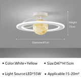 Modern Planet LED Ceiling Lights Lovely Crown Star Chandelier for Living Dining Room Kid's Bedroom Home Decoration Lamps Lustre