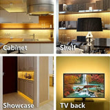 Hand Scan Sensor LED Strip Lights - USB Powered Dimmable Under Cabinet Light