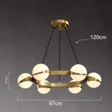 Modern Acrylic circular LED Pendant Lights for Living Dining Room Kitchen Table Bedroom Home Decor Hanging lamp lusters Fixture