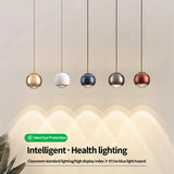 Bedside chandelier modern simple, and luxurious bedroom small chandelier restaurant bar and counter adjustable ceiling light