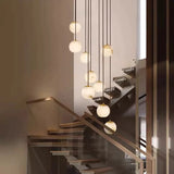 Modern Stair chandelier Pendant lights indoor lighting Ceiling lamp hanging light led Chandeliers for living room indoor lightin