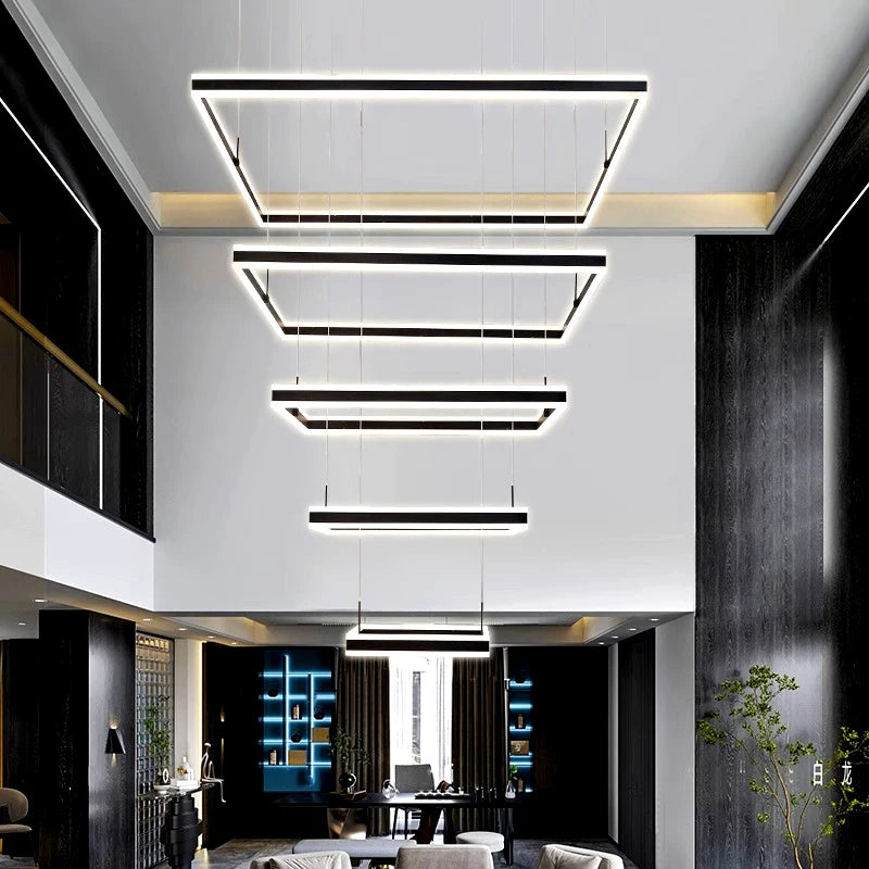 Modern home decor ring led lights pendant light lamps for living room Chandeliers for dining room hanging light indoor lighting