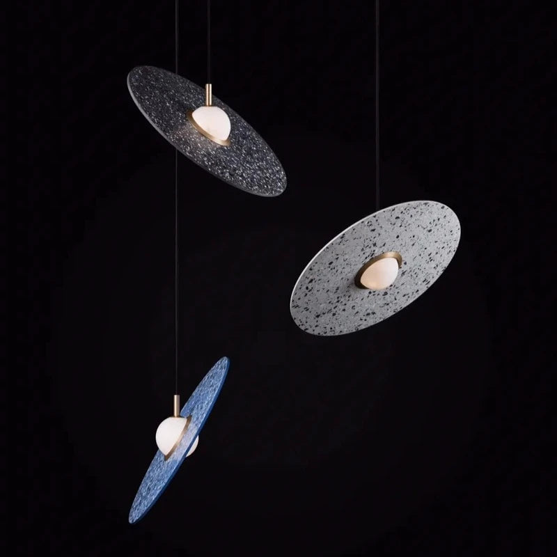 2026 Modern Stone Chandelier Nordic Led Pendant Lights Home Design Hanging Lamps Restaurant Lamps Bedroom Bedside Lamp