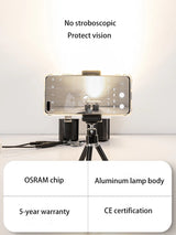 LED Spotlights Telescopic Folding Grille Spot Light Double Heads COB Lamp Square Ceiling Foco Recessed Anti Glare Stretchable