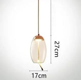 Modern Hemp Rope Glass Pendant Light Luminaire Rope Hanging Lamp Designer Cafe Bar Fixtures Drop Ship Knot Home Decor Chandelier
