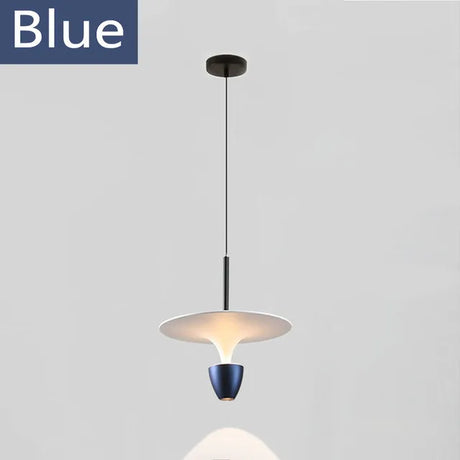 Nordic Creative Simplicity Dish LED New Pendent Lamp Bedroom Bar Study Art Personalized High-end Home Decoration Light Fixture