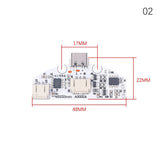 1Pcs type-C Table Lamp Circuit Board USB Charging Led Touch Small Night Lamp Control Module with Charging Protection