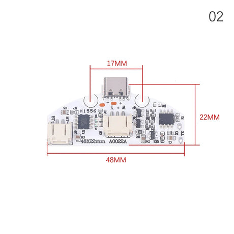 1Pcs type-C Table Lamp Circuit Board USB Charging Led Touch Small Night Lamp Control Module with Charging Protection
