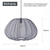 Nordic Creative Chandelier Lantern Modern Balloon Pendant Living Room Bedroom Staircase Aisle Restaurant Fabric Lamp