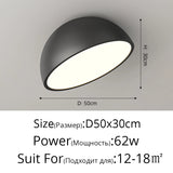 Simple Dimming Round New Modern LED Ceiling Lights Lighting Living Study Room Bedroom Corridor Aisle Flats Stairs Indoor Lamps