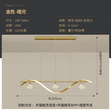 New Luxury LED babysbreath Modern Ceiling Hanging Lamp lustre for Living Dining Room Pendant Lights Fixtures suspension