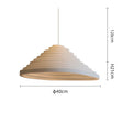 Nordic Wabi-Sabi Pendant Lights Minimalist Chandelier for Dining Room Bar Loft Bedroom Home Decors Hanging Lighting Fixtures