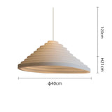 Nordic Wabi-Sabi Pendant Lights Minimalist Chandelier for Dining Room Bar Loft Bedroom Home Decors Hanging Lighting Fixtures
