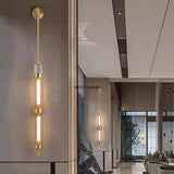 Nordic Iron Acrylic High End Golden Led Wall Lamp for Bedroom Villa Dining Living Room Home Decor Sconce Lighting Fixtures