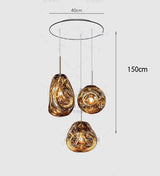 Modern home decor ring led lights pendant light lamps for living room Chandeliers for dining room hanging light indoor lighting