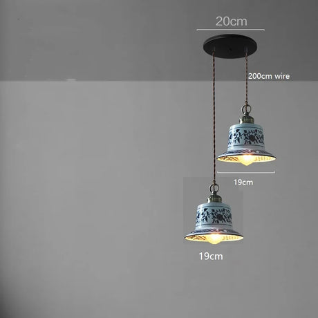 Modern Simple Ceramic LED Pendant Lamp Home Indoor Decors Lighting Bedroom Restaurant Dinning Living Room Lights Hang lamp