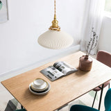 Japanese Ceramic Pendant Light - Nordic Retro Bronze Chandelier for Hotel & Bar