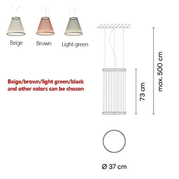 Nordic Lamp Designer Spanish Tassel Circle Chandelier Luxury Pendant Lamp Restaurant Villa Living Room Staircase Home Decor LED