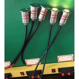 DC12V 24V LED Mini Underwater Light IP68 Waterproof Underground Lamp Spotlight Stainless Steel for Pool Stair Step Pathway Deck