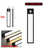 LED Under Cabinet Lights Motion Sensor Led Lamp Wireless Rechargeable Night Light for Bedroom Kitchen Cabinet Indoor Lighting