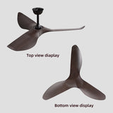 Industrial DC Motor Ceiling Fan - 6-Speed Remote Silent Fan (38/52/60 Inch)
