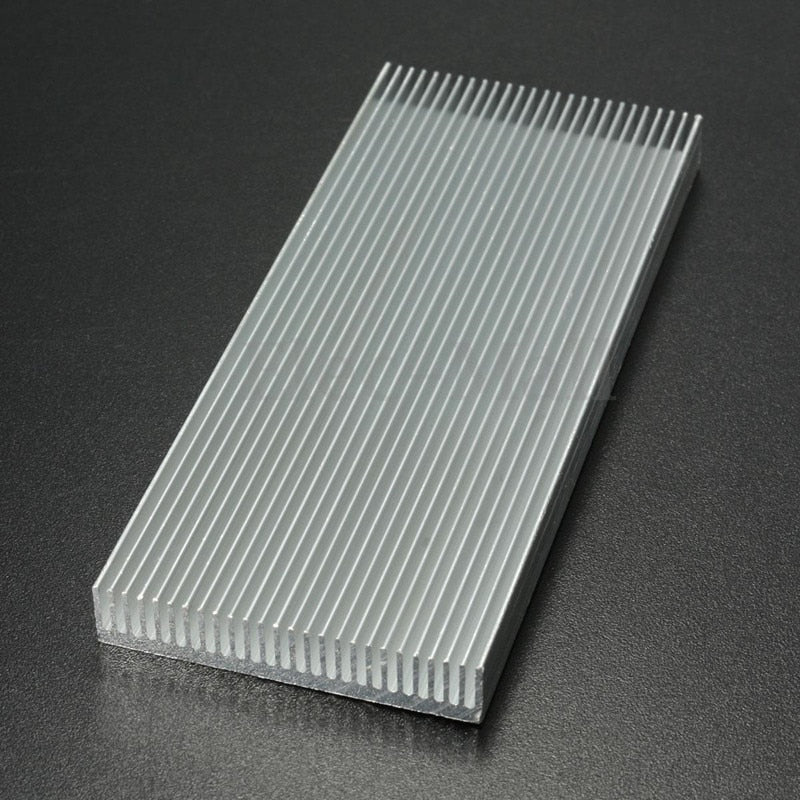 100x41x8mm Aluminum Heatsink Radiator Heat Sink for Speed Controller Circuit Board LED Driver Power IC Transistor Computer